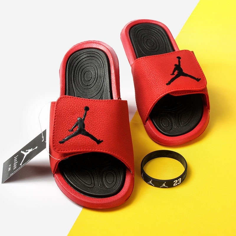 Air Jordan Unisex Slippers Swag Beach Flip Flops Selipar Lelaki Wanita ...