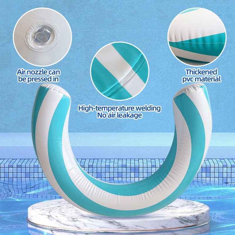 SENGONG Poolmaster Inflatable Curved Swimming Pool Noodle Pool Float ...