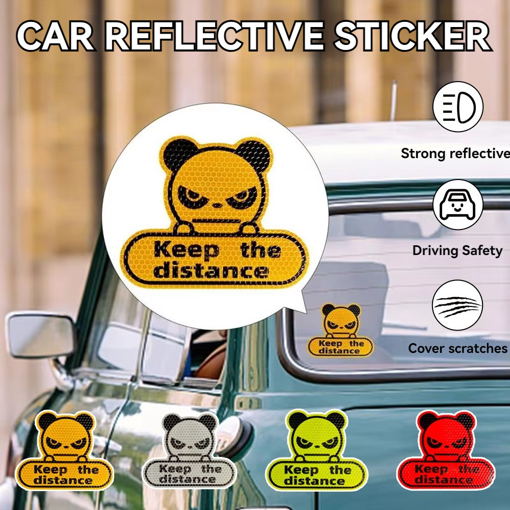 Reflective Diamond Stickers Keep Distance Tape Conspicuity Safety ...