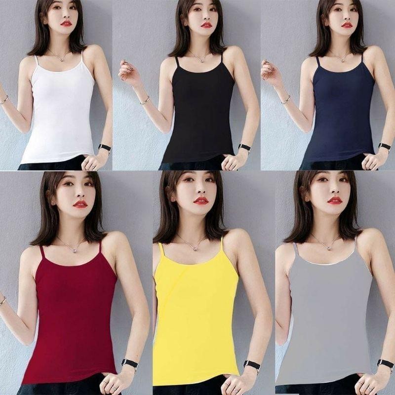TRX PLAIN INNER SPAGHETTI STRAP TOP | FITS SMALL to MED | STRETCHABLE ...