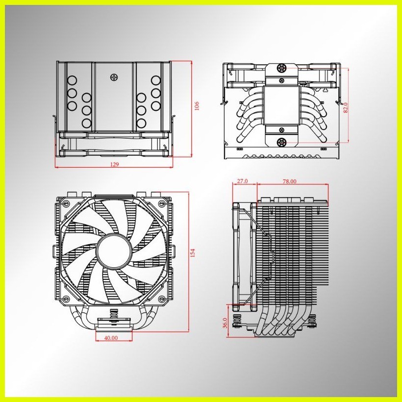 ID Cooling SE226XT ARGB Snow / Black ARGB / Black / White IDCooling SE ...