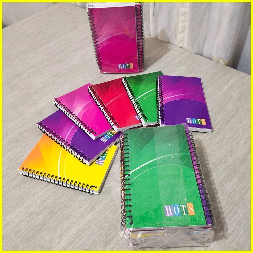 ♞Tickler Memo Notebook/Small Notebook (by 10s) | Assorted Colors ...