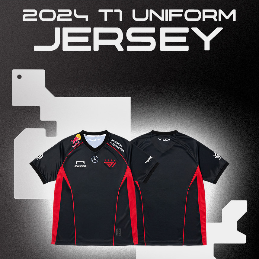 2024 T1 Uniform Jersey. "FAKER" Same Style Fourstar Shirt,League of Legends Game T1 Club Shirts