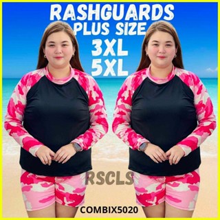 Rash Guard Terno Leggings Plus Size for women Medium to 2XL