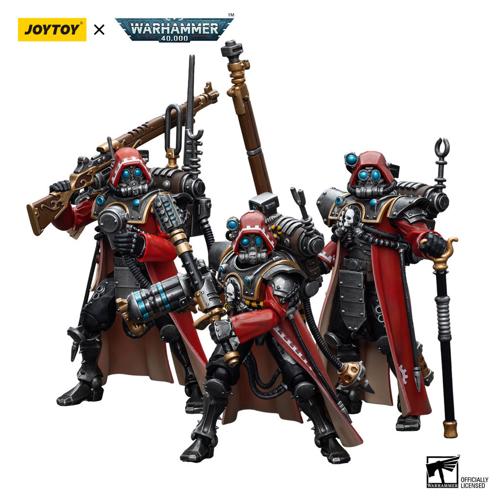 JOYTOY 1:18 Action Figure Warhammer 40K Adeptus Mechanicus Skitarii ...