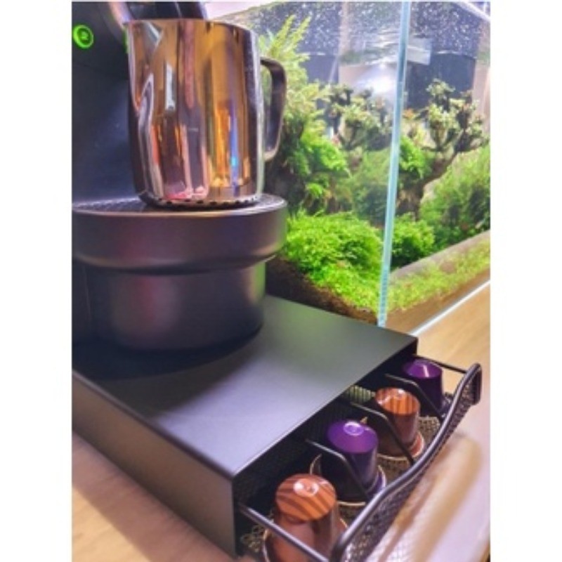 Coffee Machine Base Coffee Pod Holder Drawer Home Base Storage Coffee ...