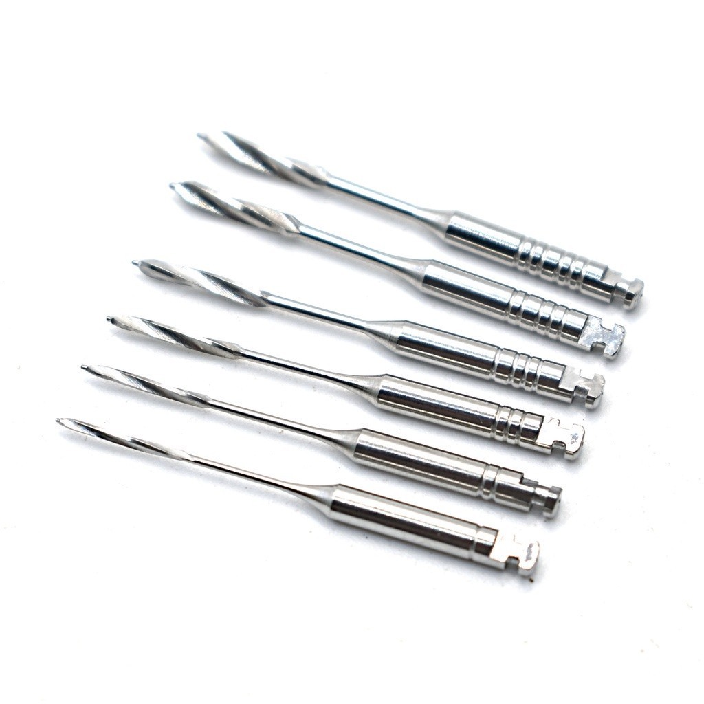 6pcs Dental P Drill with Reaming Drill Bit Expansion Endo Files Drill