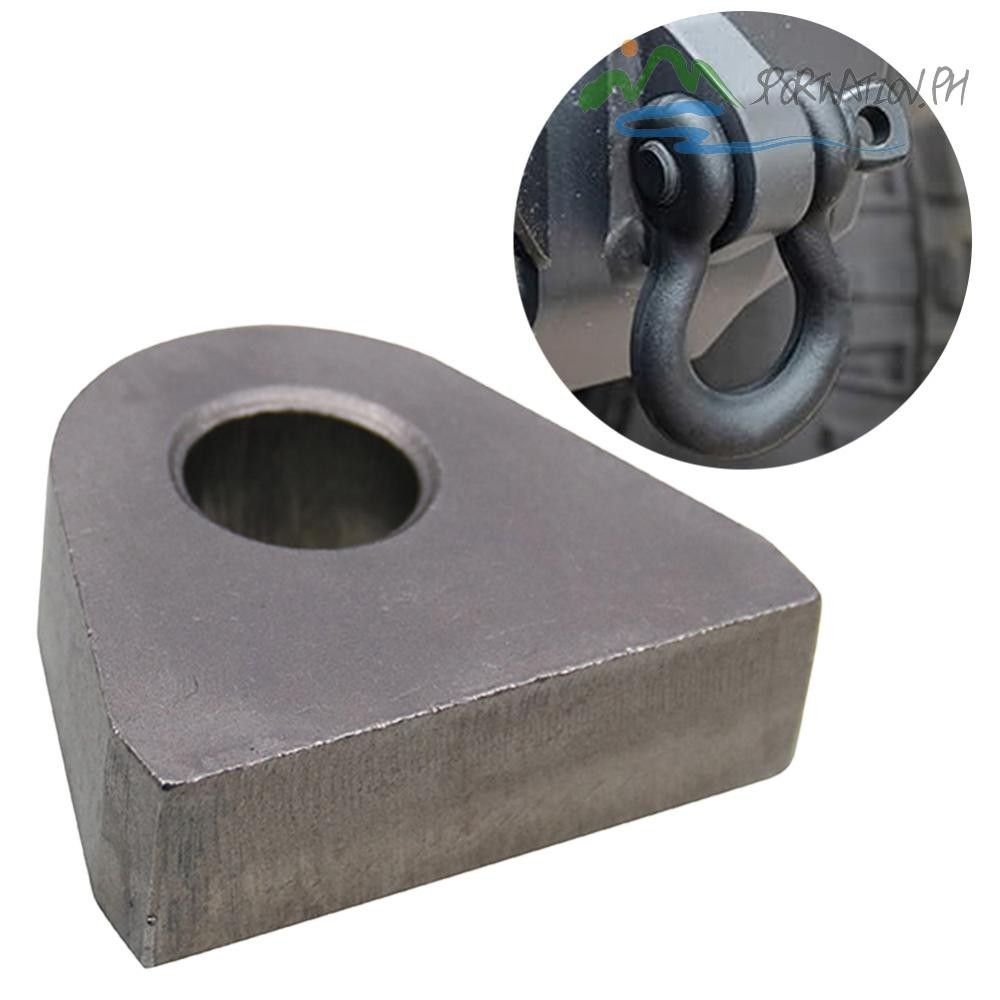 2 Pcs Weld on Shackle Clevis Mounts Stainless Steel Shackle/Clevis Mounts D Ring Shackle Mount