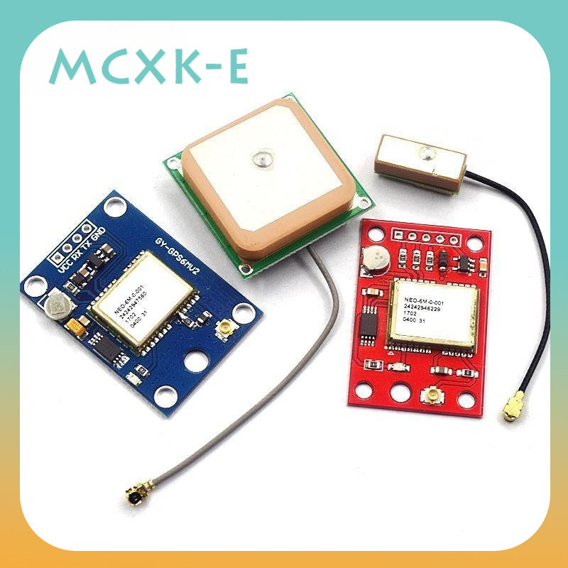 GY-NEO-6MV2 NEO-6M GPS Module With EEPROM – Flight Control Compatible (APM2.5 / MWC) + Antenna