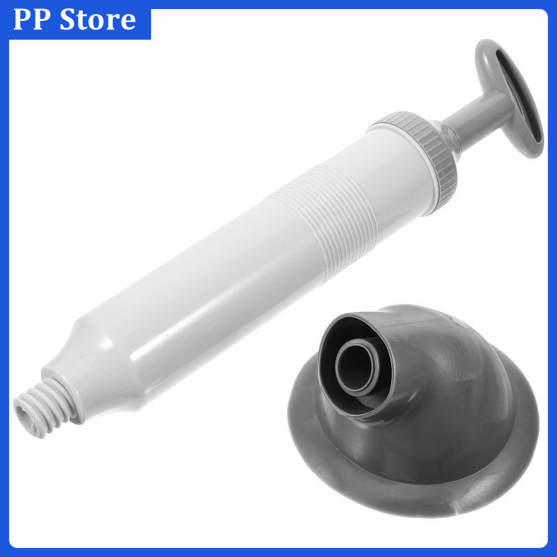 Toilet Seat Plunger Manual Sink Bathroom Air Heavy Duty Kitchen for