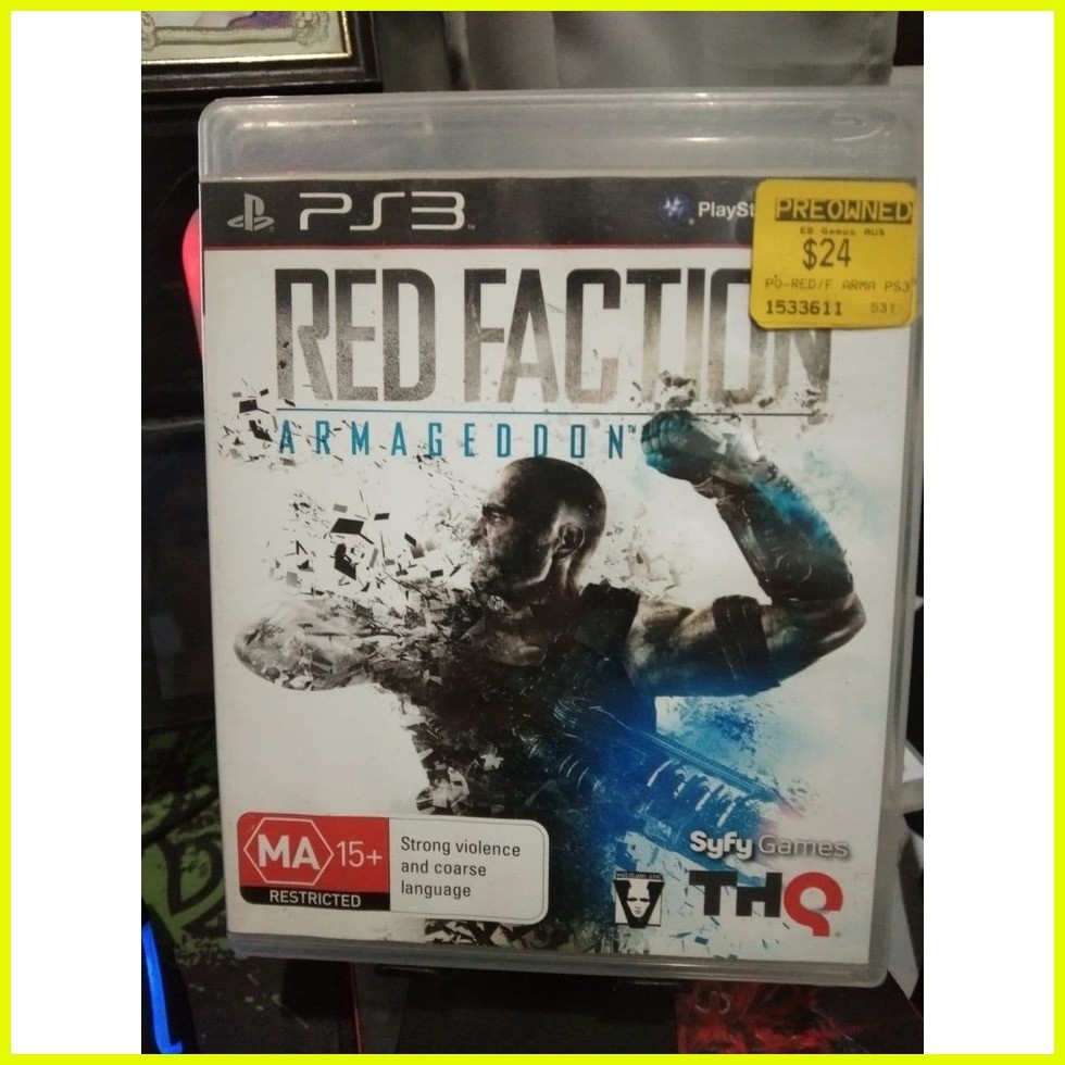 PS3:Red Faction Armageddon Playstation 3 | Shopee Philippines