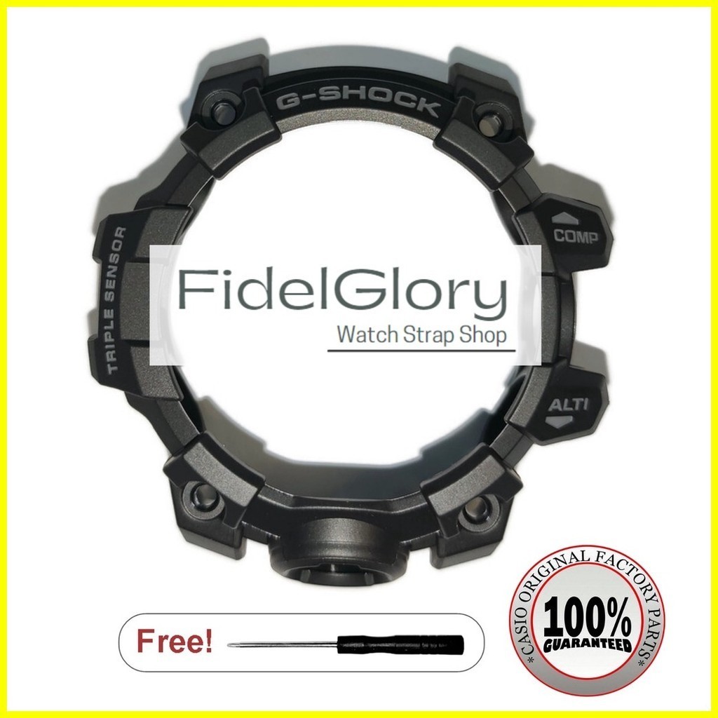 Original G shock GWG 1000 MUDMASTER Black Matte Bezel Only with Grey font sold by fidelglory Shopee Philippines