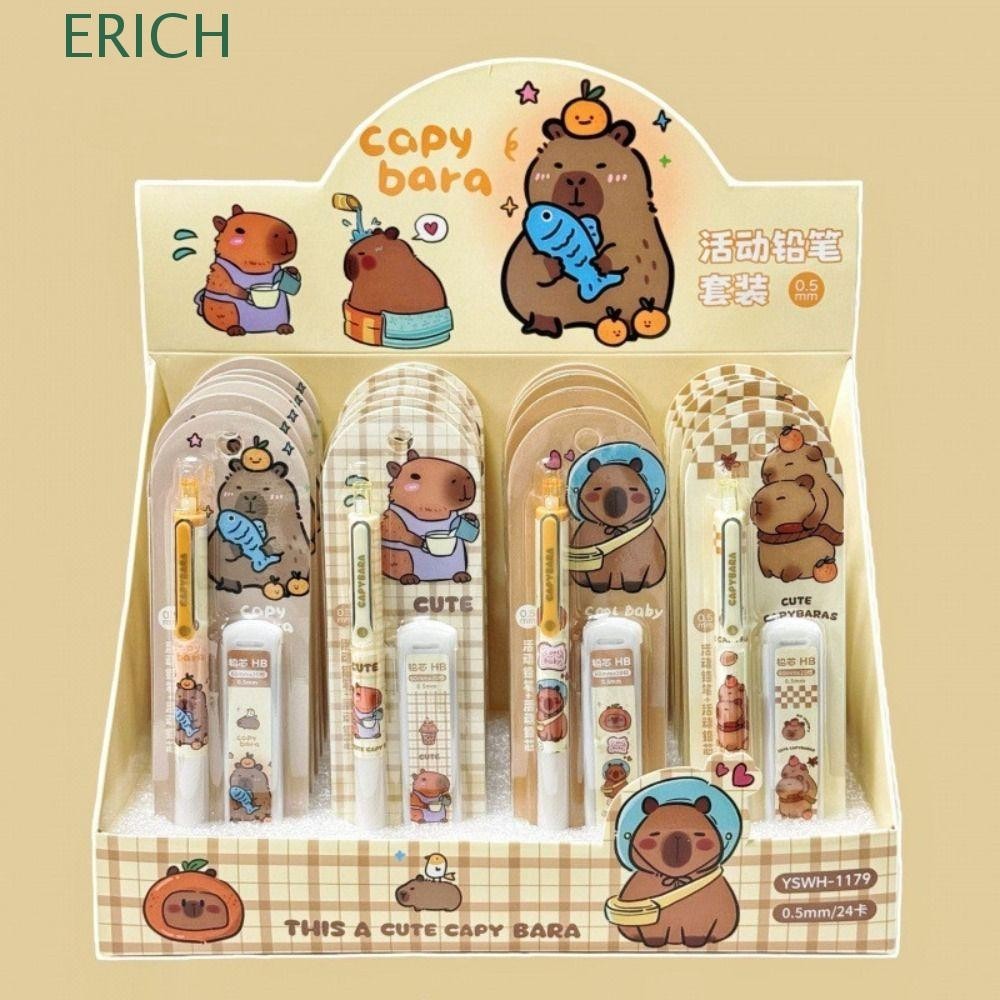 ERICH Mechanical Pencil, Capybara Animal Automatic Pencil, School ...