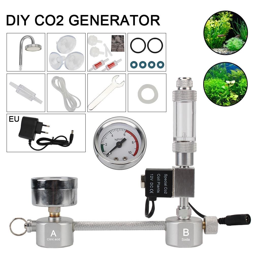 View of For Aquatic Plant Growth DIY Aquarium CO2 Generator System Kit With ...