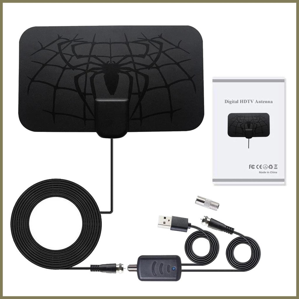 Indoor Antenna for Tv Spider Pattern HD Tv Antennas for Digital Tv ...
