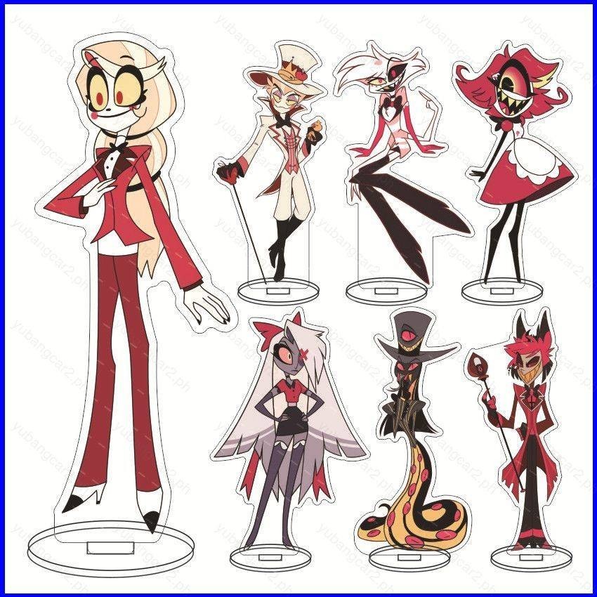 Comic Hazbin Hotel Charlie Morningstar Vaggie Angel Dust Alastor acylic ...