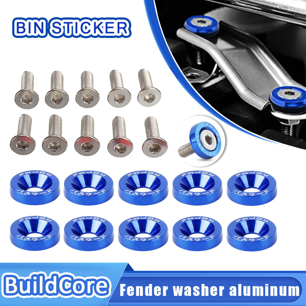 GM Body Fender Grille Trunk Frame Factory Correct 1/4-14 Bolt Bolts 10pcs K - Foto 8