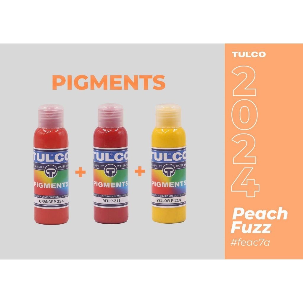 [100G] Tulco Pigment Luminous colors for Water-based inks Silk Screen ...