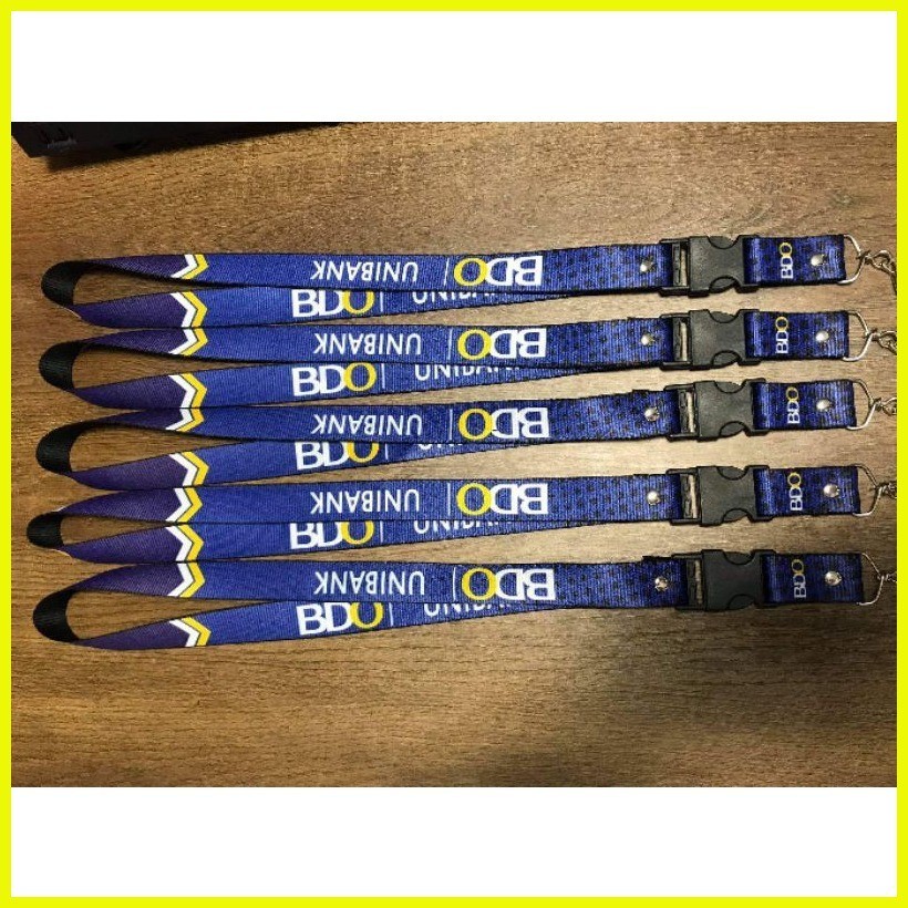 【hot sale】 BDO Unibank ID Lace Lanyard ID Sling ID Holder Onhand COD ...