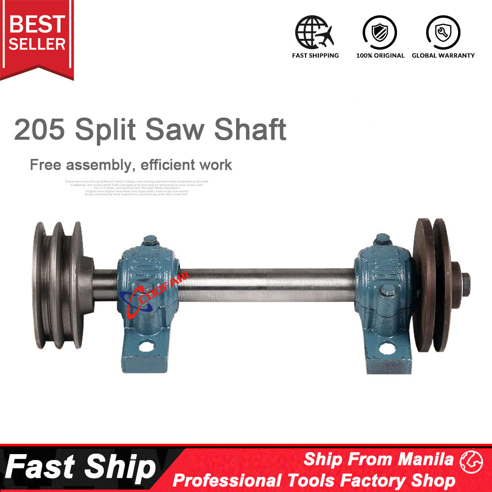 Table Saw Spindle Shaft Assembly 205 Table Saw Shaft Bearing Housing Saw Shaft Table Saw Shaft