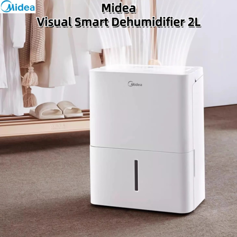 Midea Visual Smart Dehumidifier 2L Purification Household Dehumidifier Drying Clothes Living
