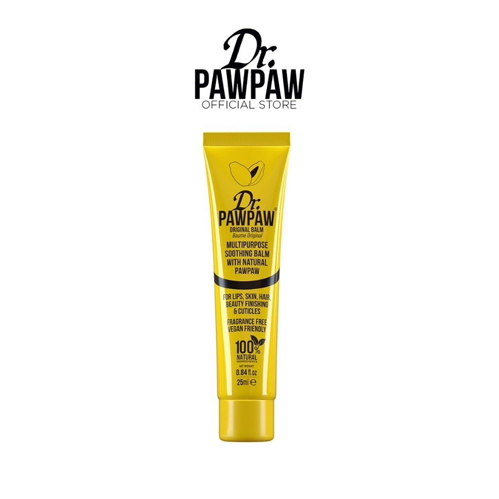 Dr.PAWPAW Original Lip Balm [Multipurpose Soothing Balm for Lips, Skin