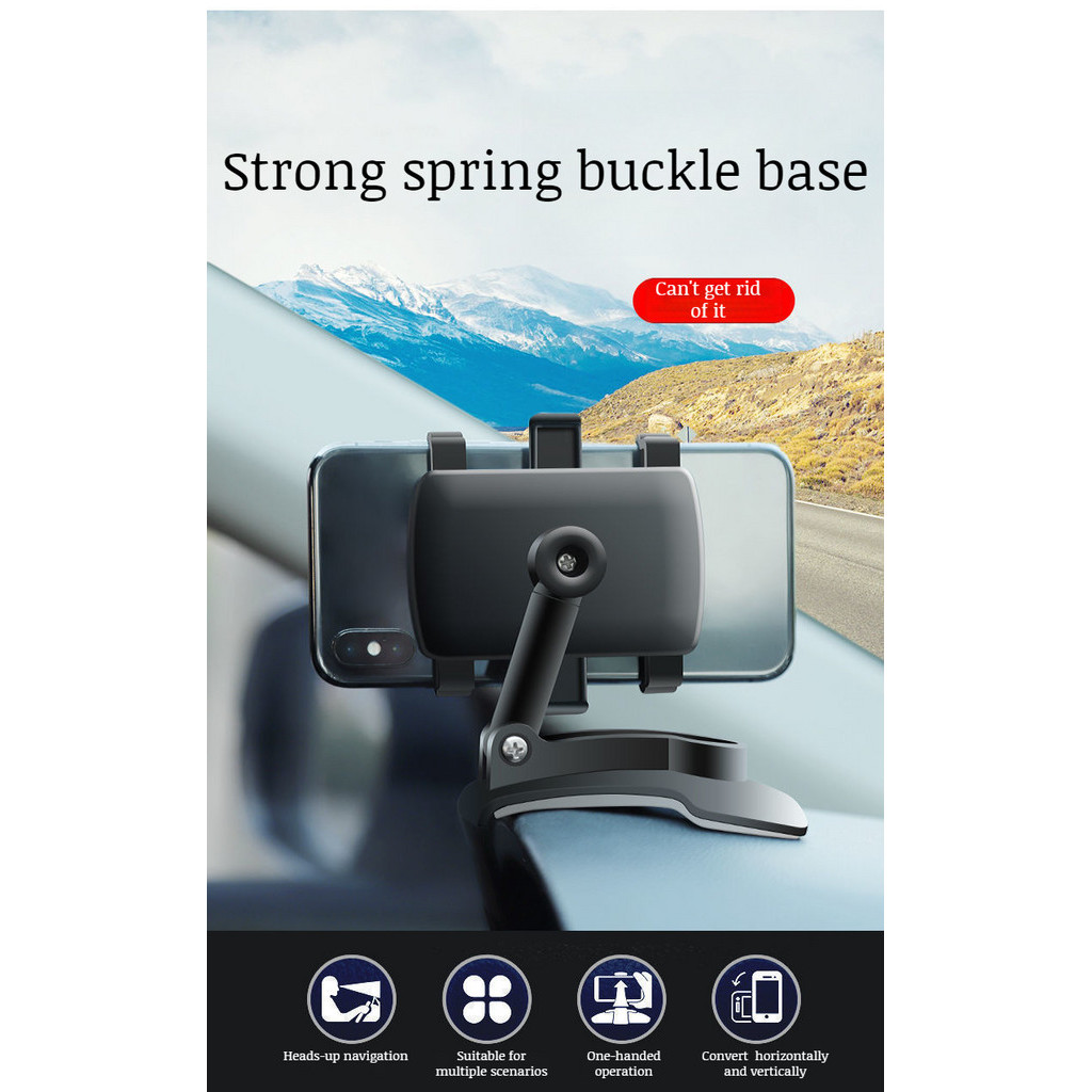 Car Multifunction Dashboard Tray GPS Holder phone holder Portable ...