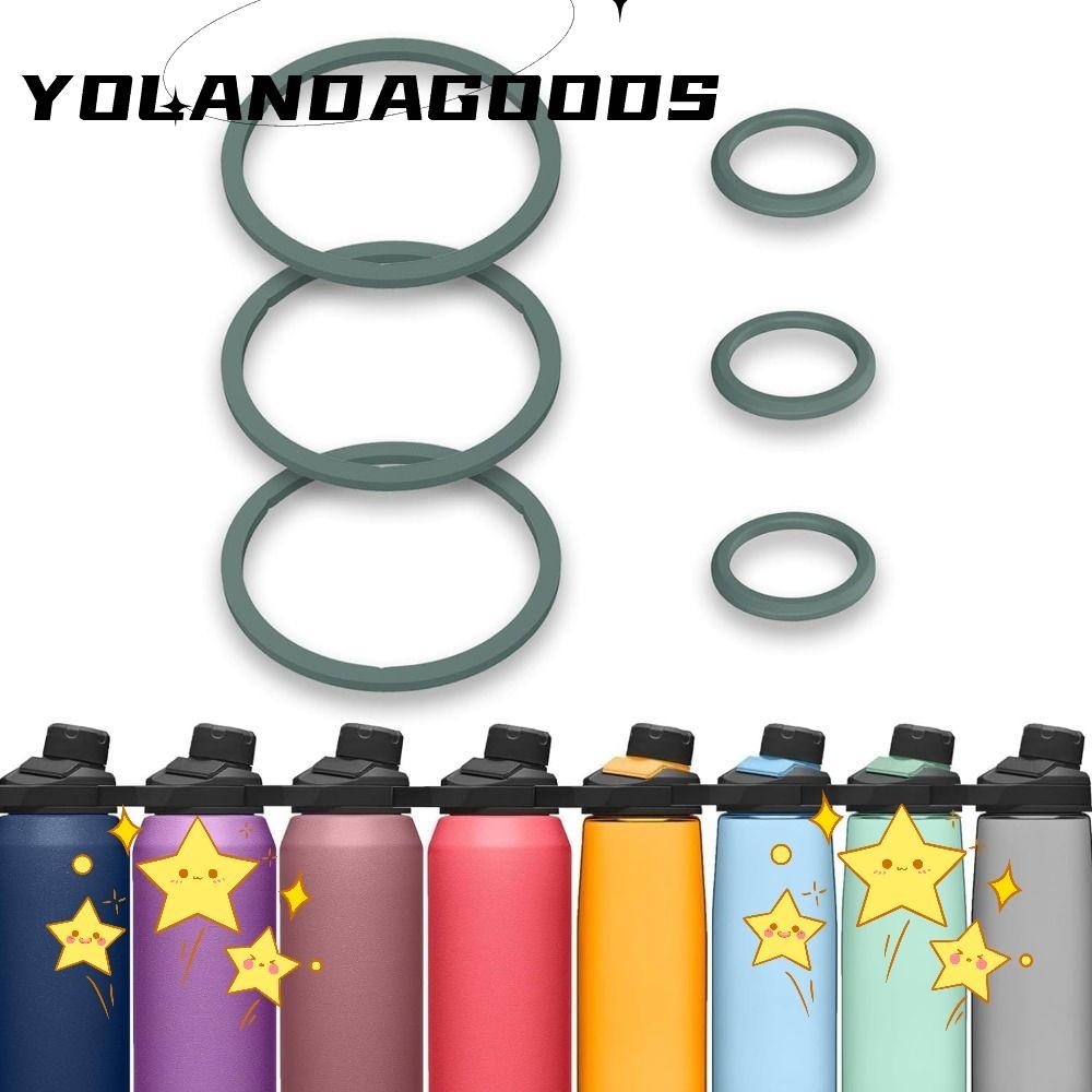 YOLA Water Bottle Gasket, Durable Heat Resistant Silicone Gaskets, BPA