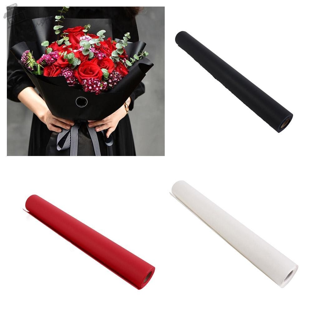AUGUSTINA Red Kraft Paper Roll, Paper Roll Bouquet Paper Gift Wrapping ...
