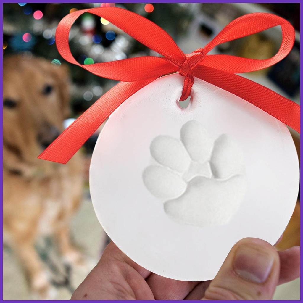 Paw Print Kit For Dogs Air-Dry Dog Paw Print Impression Kit Clay ...