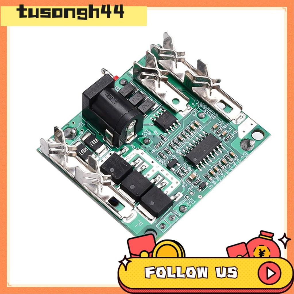 1PCS 5S 20A 18650 Lithium Battery Charging Protection Board Circuit PCM ...