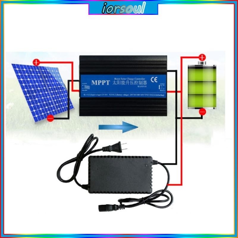 IOR 24 36 48 60 72V MPPT Boost Solar Charge Controller Charger 300w Car ...