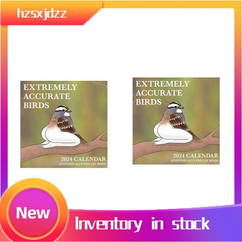 hzsxjdzz 2024 Calendar of Extremely Accurate Birds 2024 Bird Calendar ...