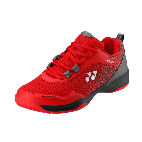 Yonex VELO 100 Badminton Shoes Red Velvet Nightshadow
