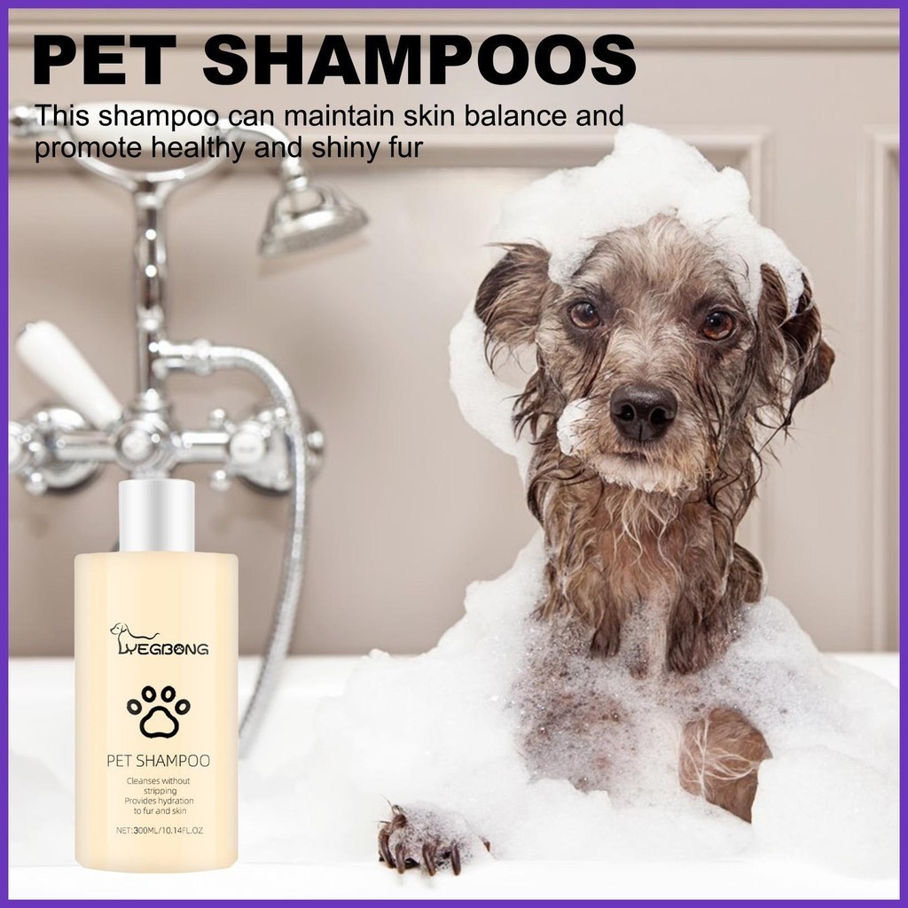 Dog Shampoo Sensitive Skin Natural Good Smelling Dog Shampoo 100ml Gentle Pet Grooming Dog Body
