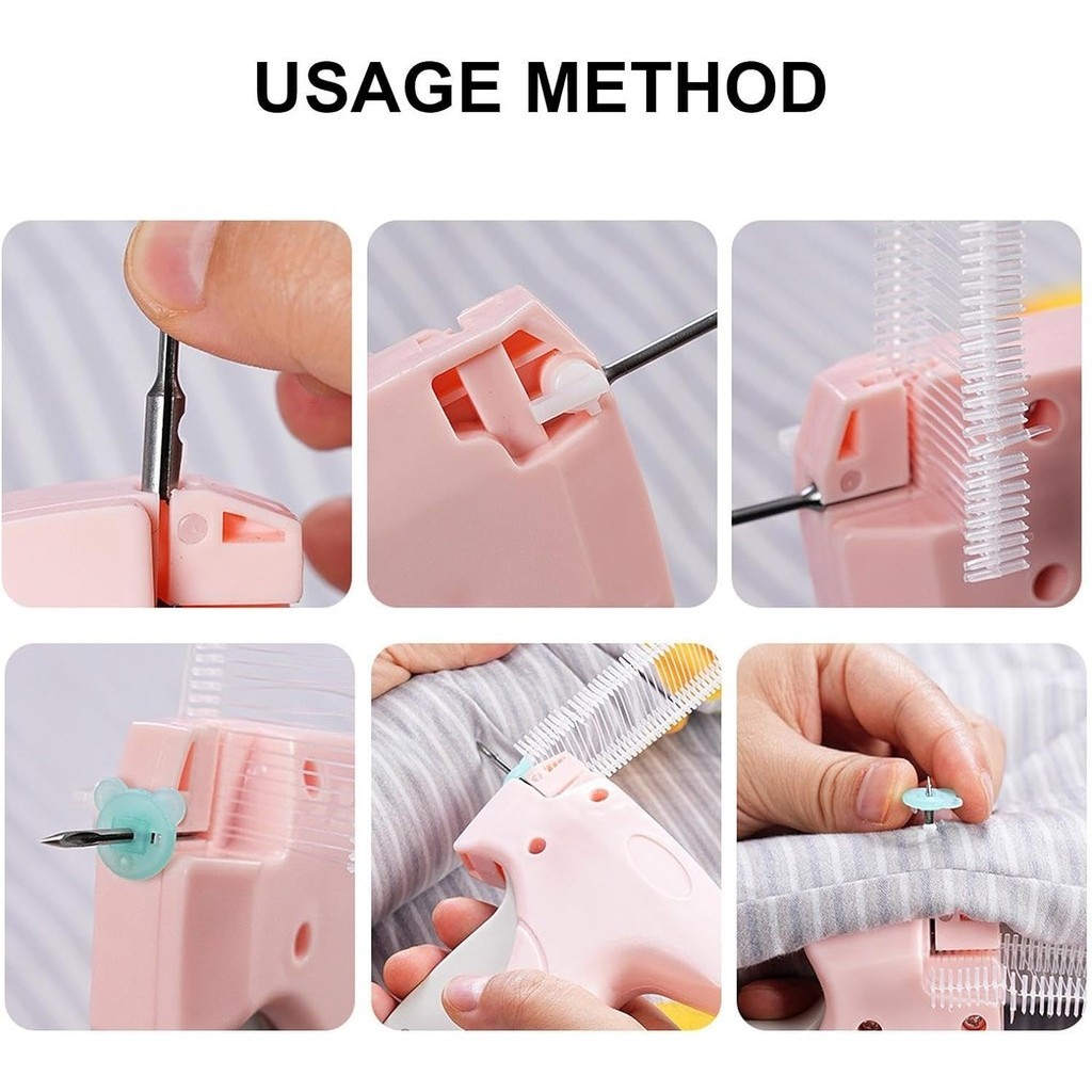 Upgraded Stitchy Micro Stitch Gun for Clothing with a Storage Box ...