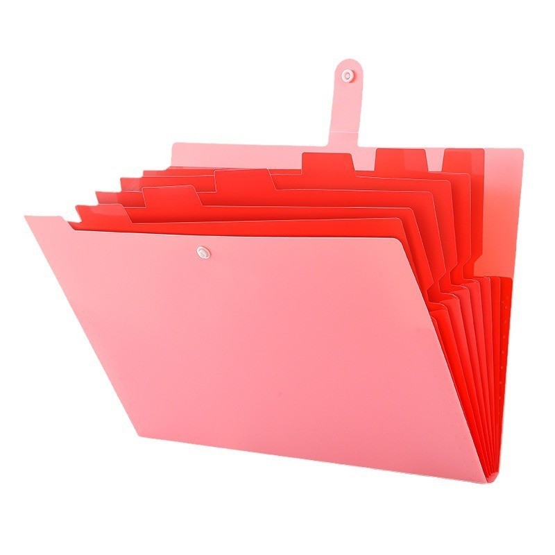 Expanding File Folder, 7 Pockets Accordion File Organizer, A4 Letter ...