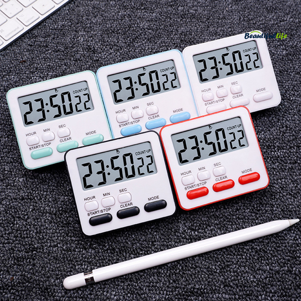 Beautifullife Kitchen Timer for Cooking ic Attraction on Fridge Oven ...