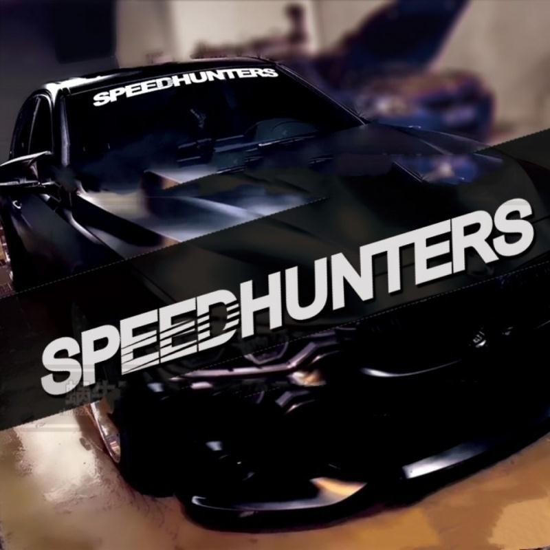 Sglink Front Windshield Car Sticker SPEEDHUNTERS Speed Hunter Sunshade ...