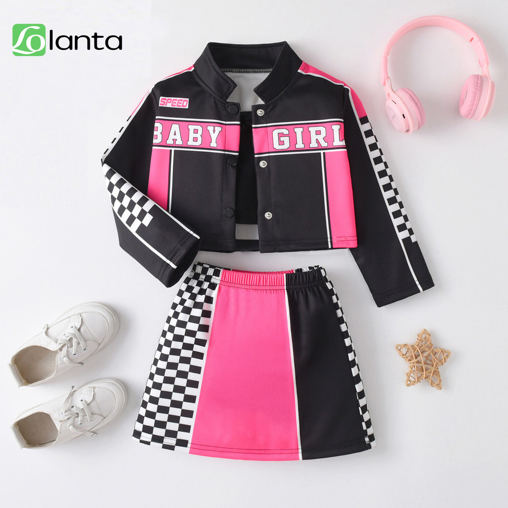 Girls Race Car Driver Costume Kids Muse Sportswear Racing Suit Hip Hop ...