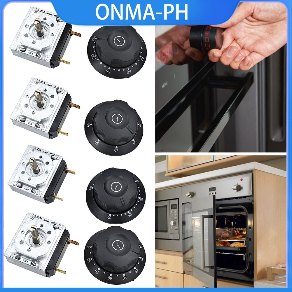 (ONMA-PH) 30/60/90/120 Min Timer Switch Microwave Oven Rice Cooker ...