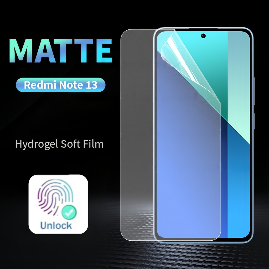 Soft Hydrogel Screen Protector For Xiaomi Redmi Note 11S, 10, 9, 8 Pro, 11T, 12T & More - HD Clear 10 thumbnail image