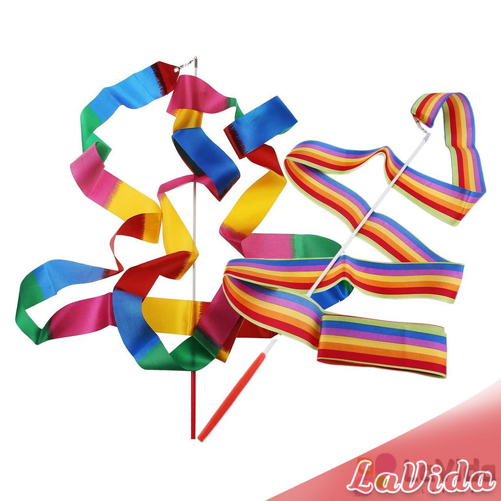 Colorful Dance Ribbon Art Gymnastic Gym Ribbons Ballet Streamer ...