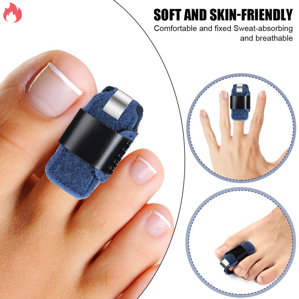Toe splint hammer Toe straighteners Toe straighteners for supporting ...