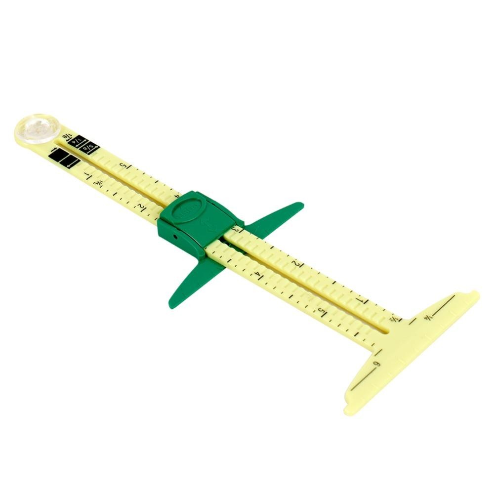 CRAFTSERIES 5-in-1 Multi-functional Sliding Gauge Measuring Sewing Tool ...