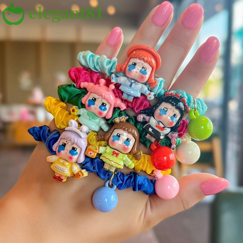 ELEGANT81 Labubu Hairpins, Plush Resin Crybaby Duckbill Clip, Korean ...