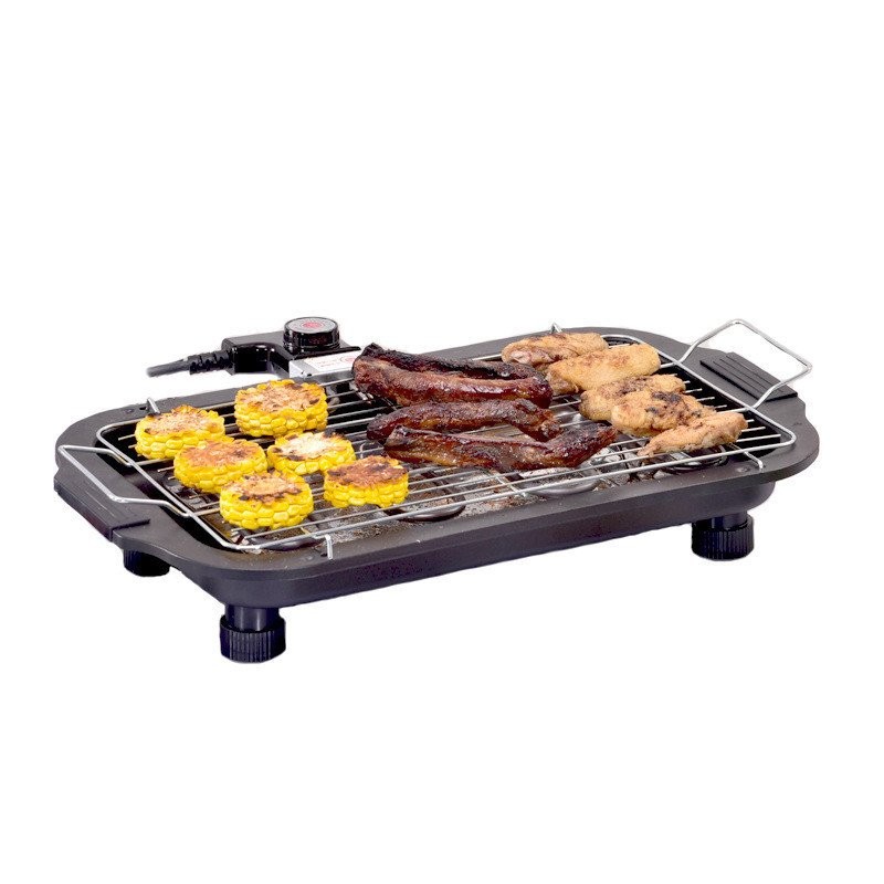 Household Smokeless Indoor Grill for Takeout Electric Grill Pan ...