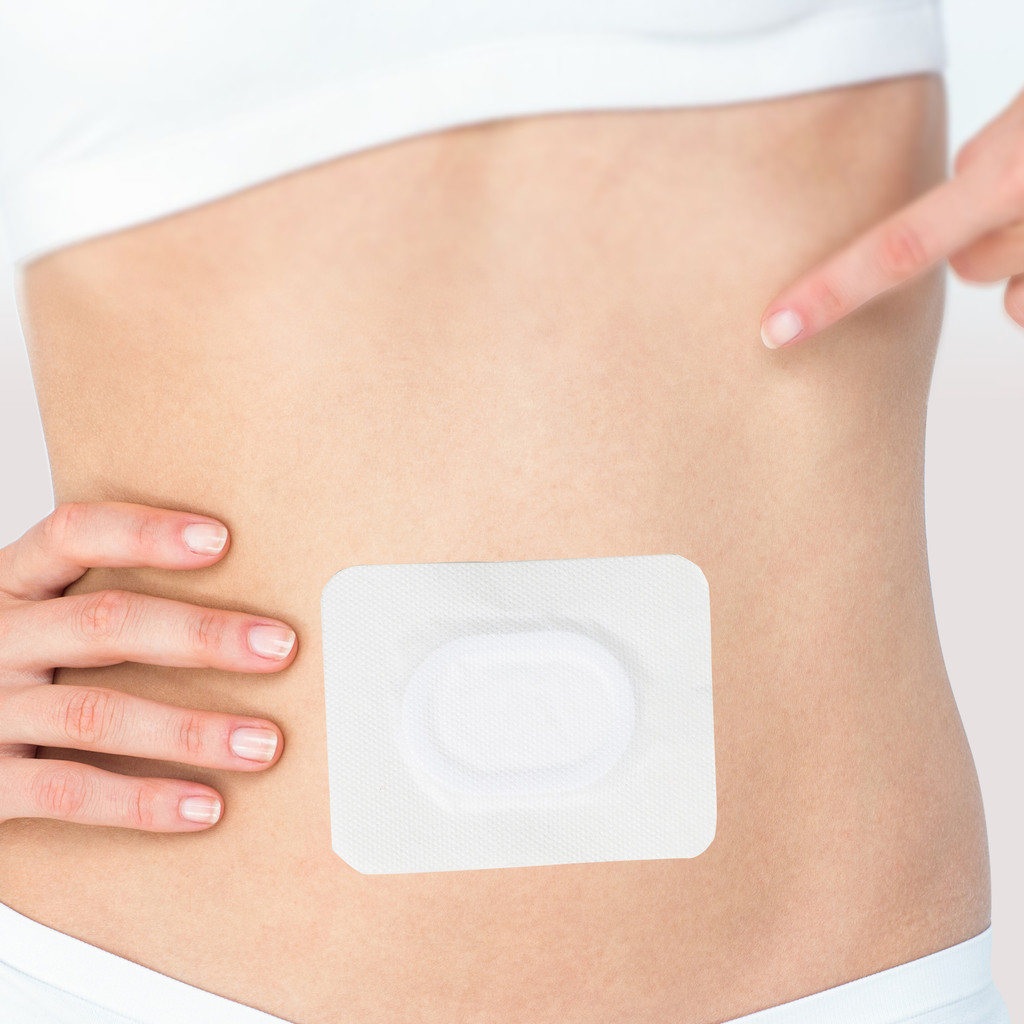 CANIPHA 10Pcs Castor Oil Pack Wrap, Belly Button Pads, Disposable Wrap
