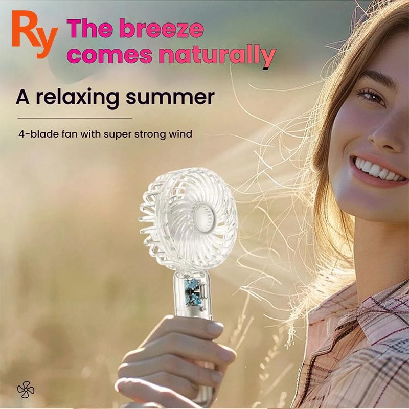 Small fan usb mini cute handheld fan simple mini silent charging fan ...