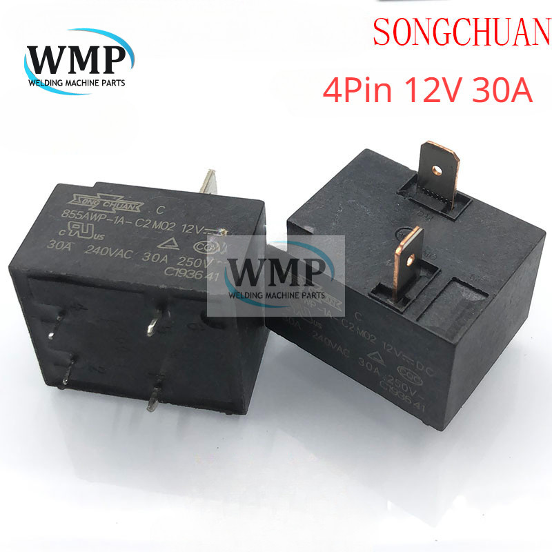 Relais Song Chuan 855AW-1A-C1 12VDC - 1 Pièce, Neuf (défauts Mineurs Possibles) ⚡